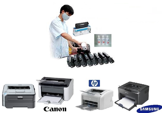 dịch vụ đổ mực máy in